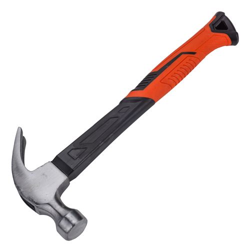 Молоток гвоздодер 600гр ков. цельномет. обрез. ручка, 1/8/48