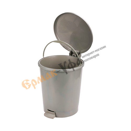 Ведро для мусора 12л ЭКОНОМ с педалью, Альтернатива, м7250, 1/2