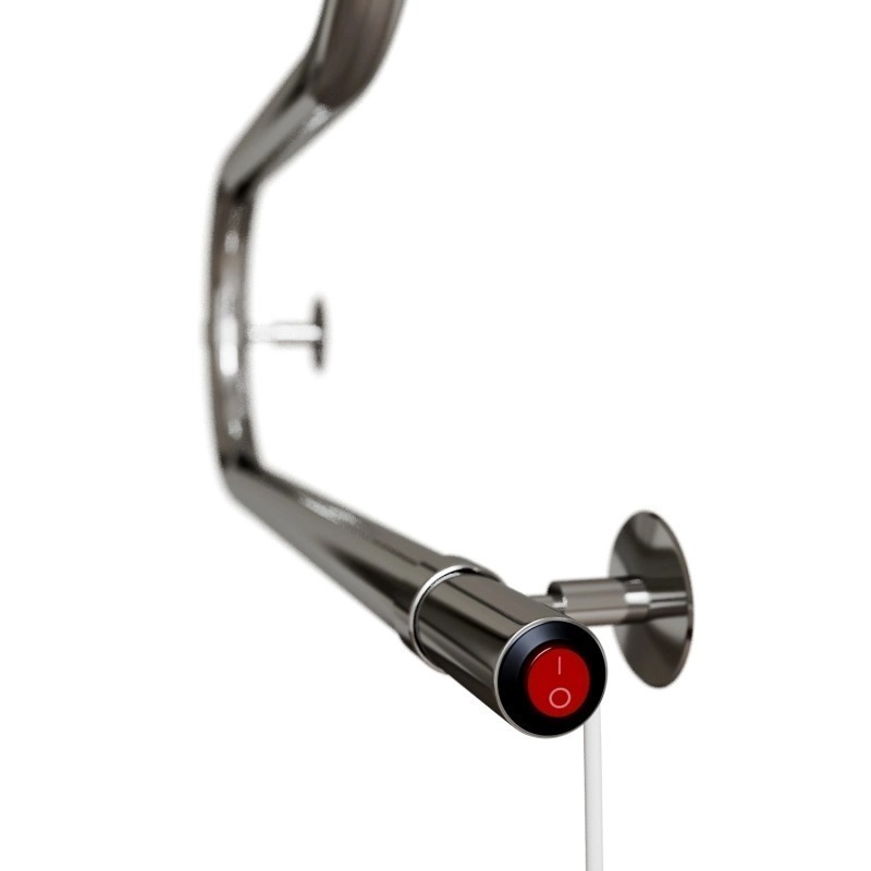 Полотенцесушитель MIXLINE SIMPLE M 50x60, кнопочный выкл, 184 Вт