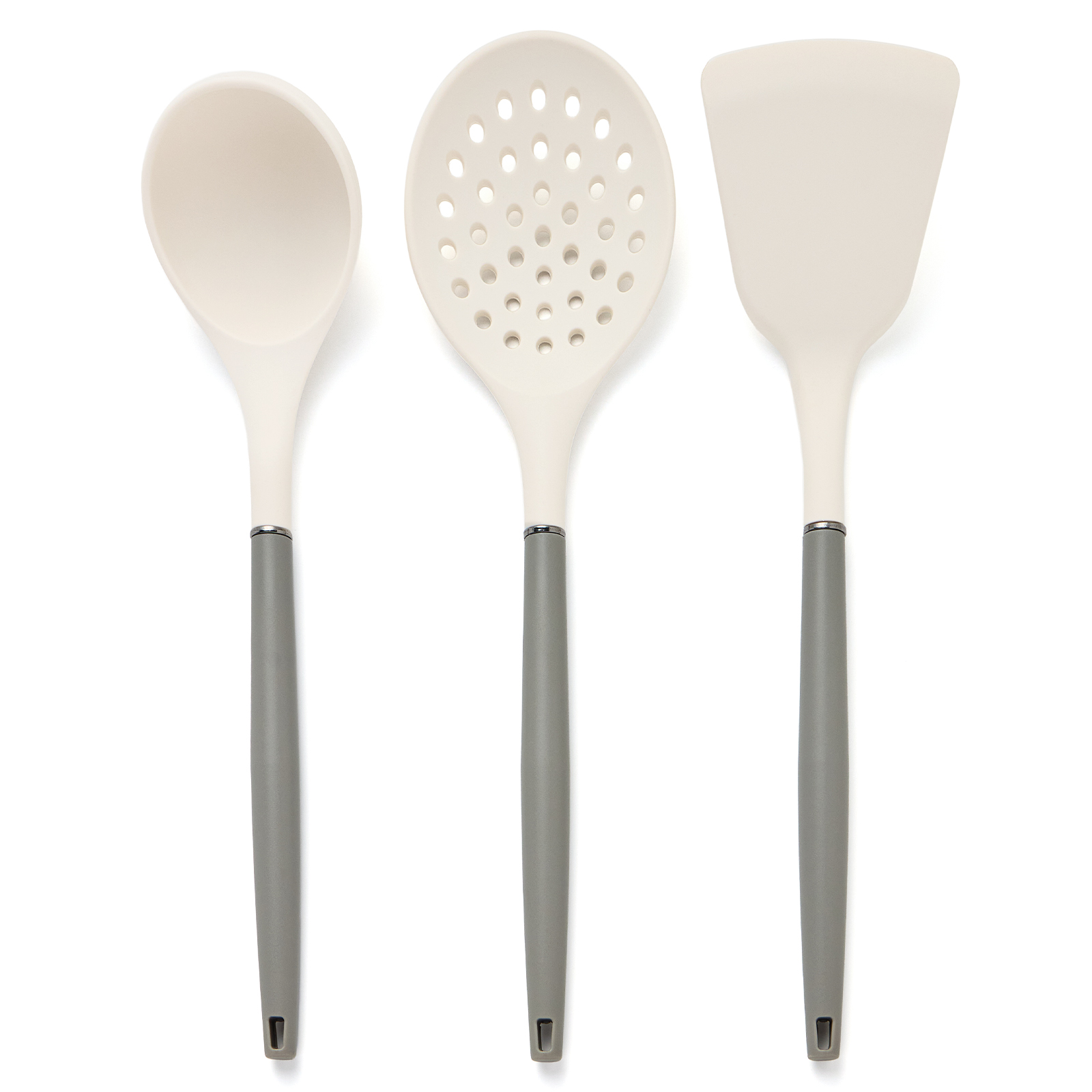 НАБОР AGNESS ИЗ 11ПР: 5 НОЖЕЙ,ПОЛОВНИК,ЛОПАТКА,ШУМОВКА,ПОДСТАВКА,НОЖЕТОЧКА,НОЖНИЦЫ, ЦВЕТ:БЕЛЫЙ/СЕРЫЙ