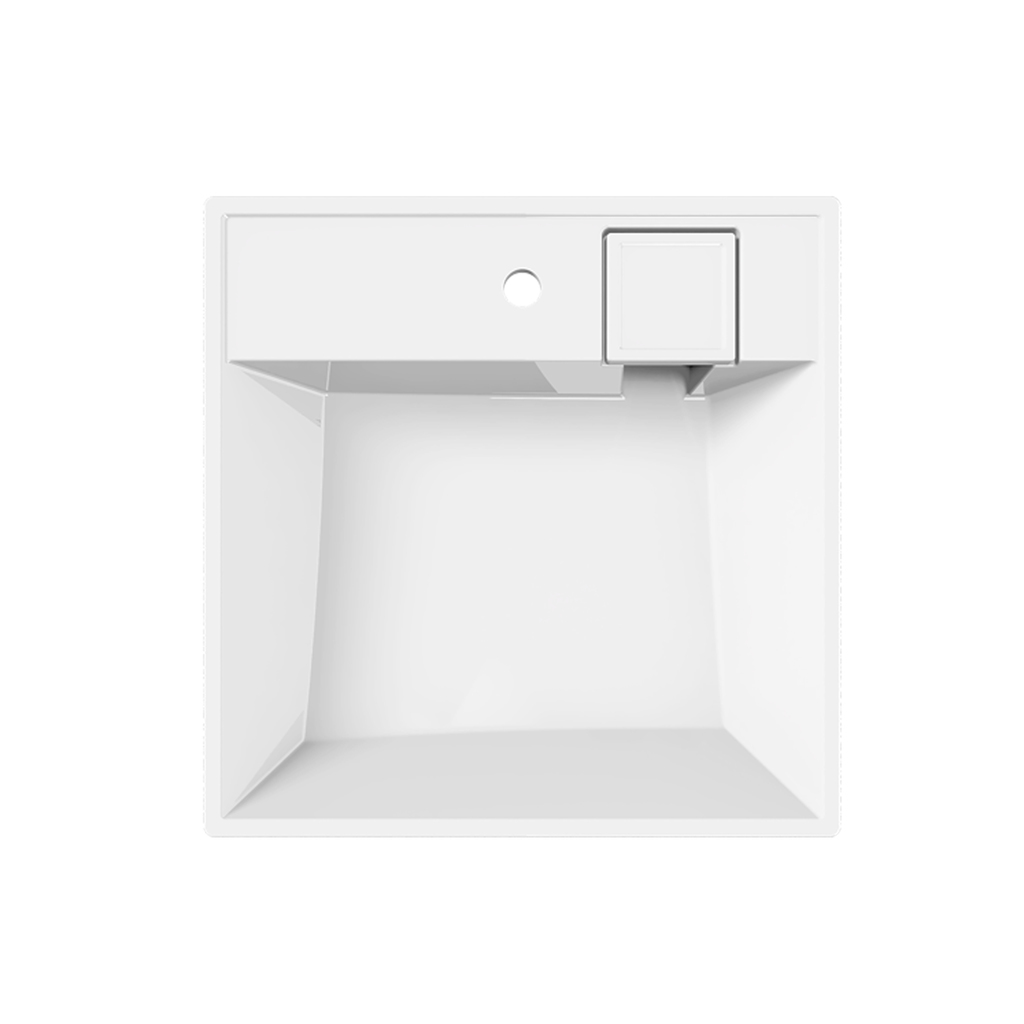 Раковина над стиральной машиной, ЛЕРОН, 60*60 ш*г, с кронштейнами, MIXLINE