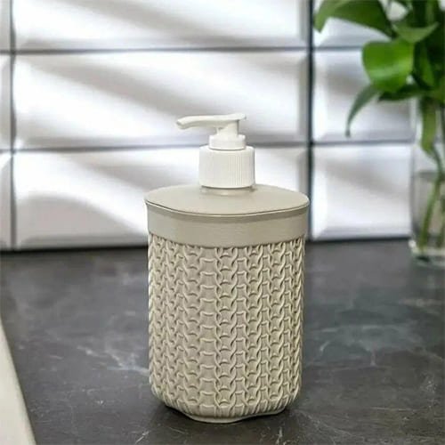 Диспенсер для мыла IDEA ВЯЗАНИЕ М 2239, белый ротанг