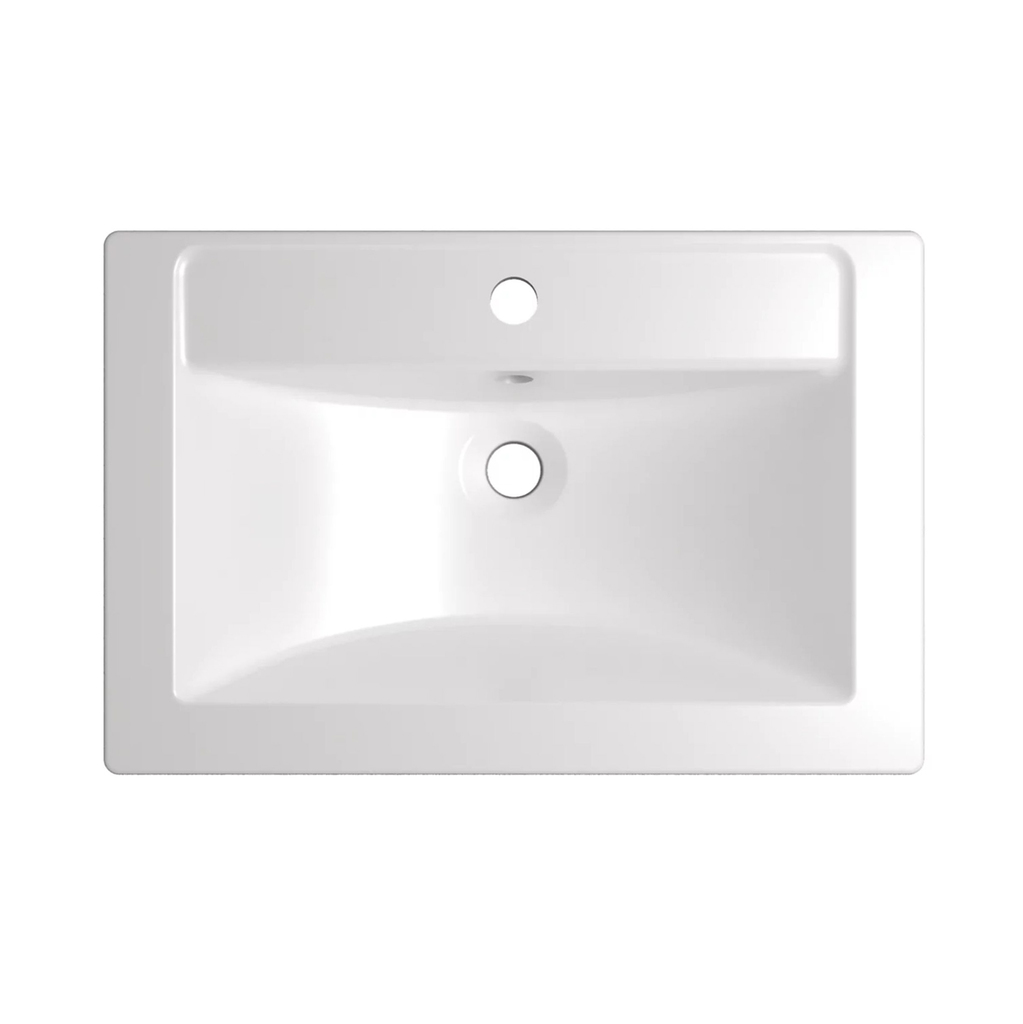 Раковина накладная, МАРГО-60, белый, MIXLINE