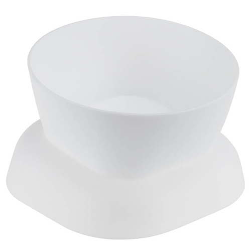 Миска для животных 0.2 л IDEA КВАДРО М 1807, белая