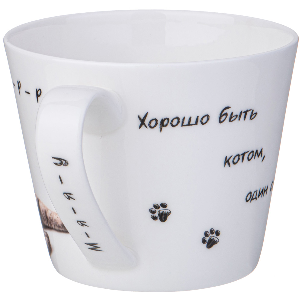 КРУЖКА LEFARD "БЕРИ КОТА" 450 МЛ (КОР=48ШТ.)