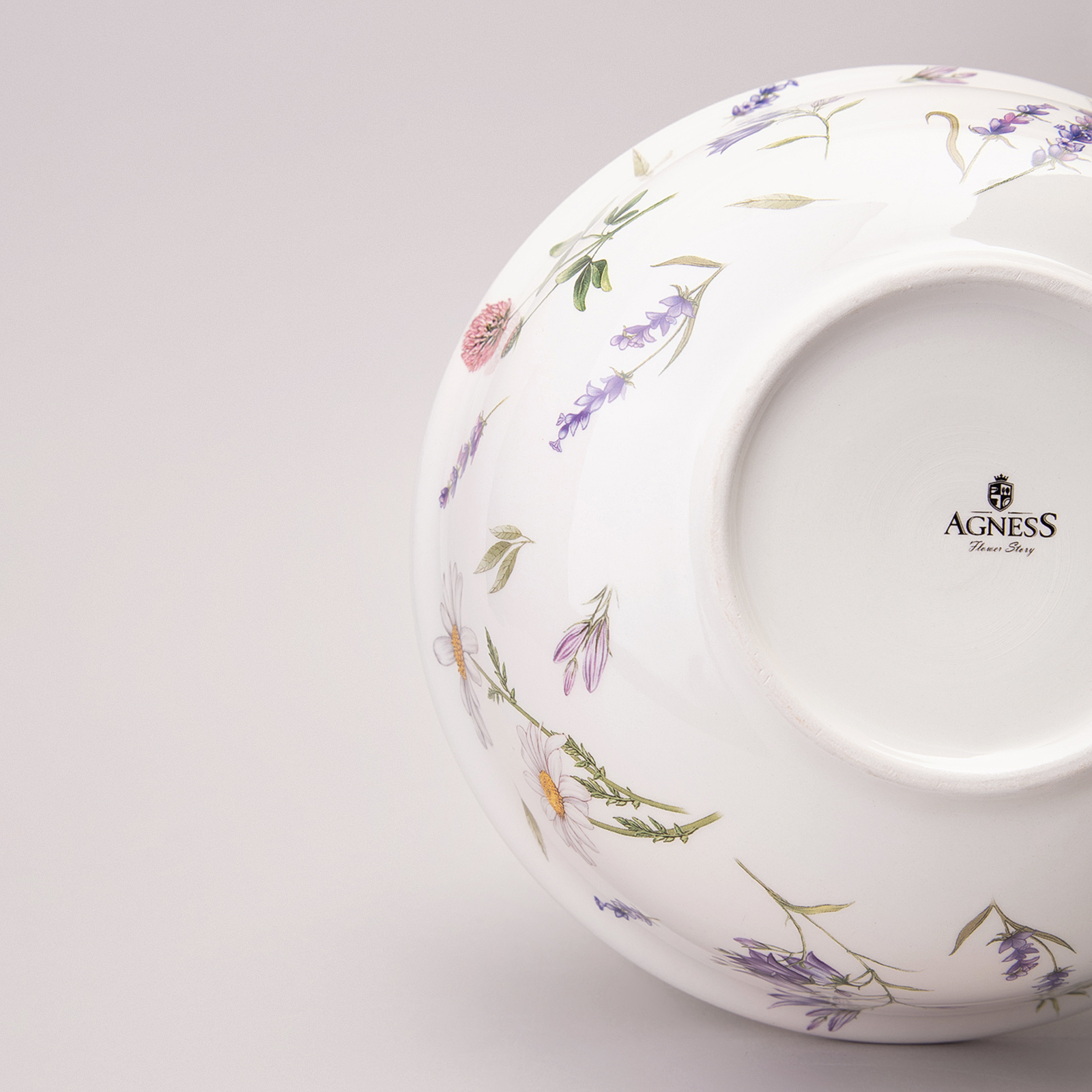 САЛАТНИК AGNESS, FLOWER STORY, 21, 5*7, 5 СМ 1350 МЛ, КОР=8ШТ.