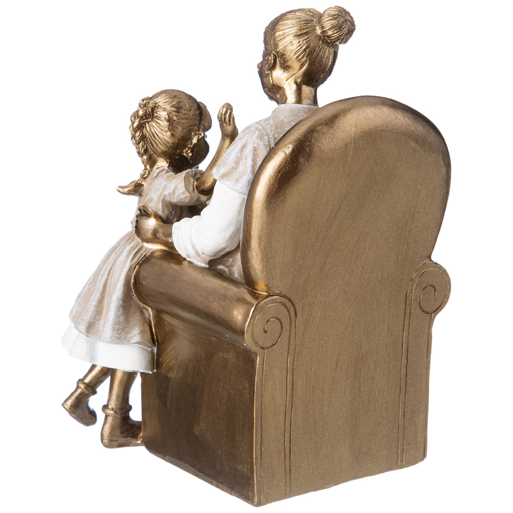 СТАТУЭТКА, БАБУШКА С ВНУЧКОЙ, 12, 5Х10, 5Х15, 5 СМ