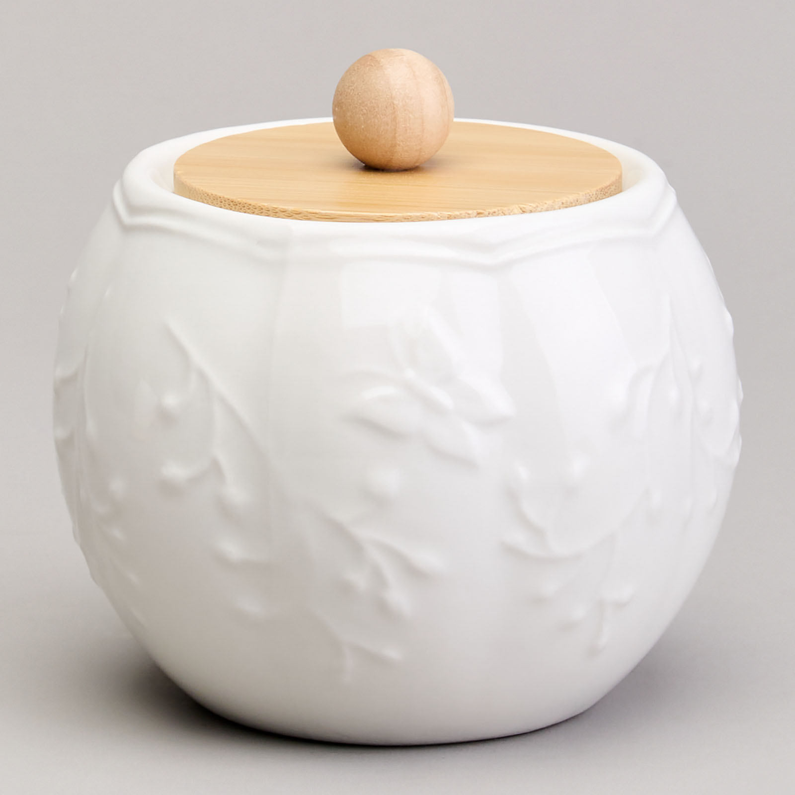 НАБОР САХАРНИЦ LEFARD, NATIVE, 2 ШТ. 10*10 СМ 300 МЛ НА ДЕРЕВ. ПОДСТАВКЕ