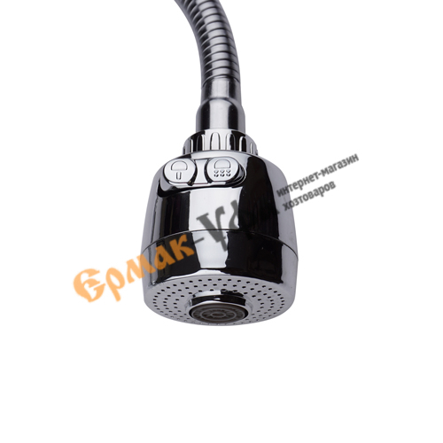 Смеситель для кухни DIKALAN E57E32, гибкий излив, гайка, 1/12