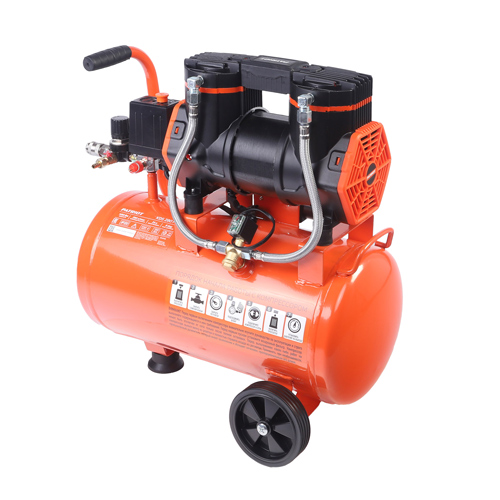 Компрессор Patriot поршневой безмасляный KDS 280 F24, 280 л/мин, 1.45 кВт, 8 бар, 24 л, 2800 об/мин, быстросъем + елочка 1/4