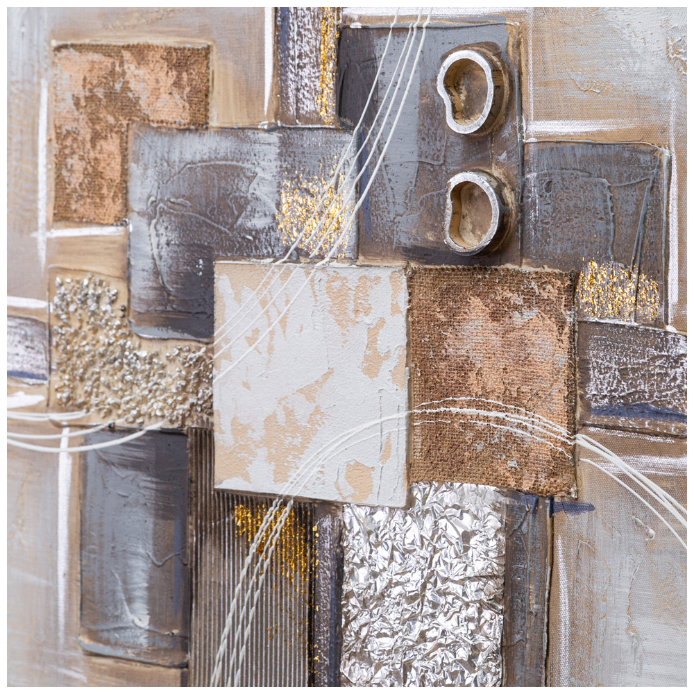 Картина, АБСТРАКЦИЯ АРХИТЕКТУРА ЛИНИЙ, 60Х60Х3 см