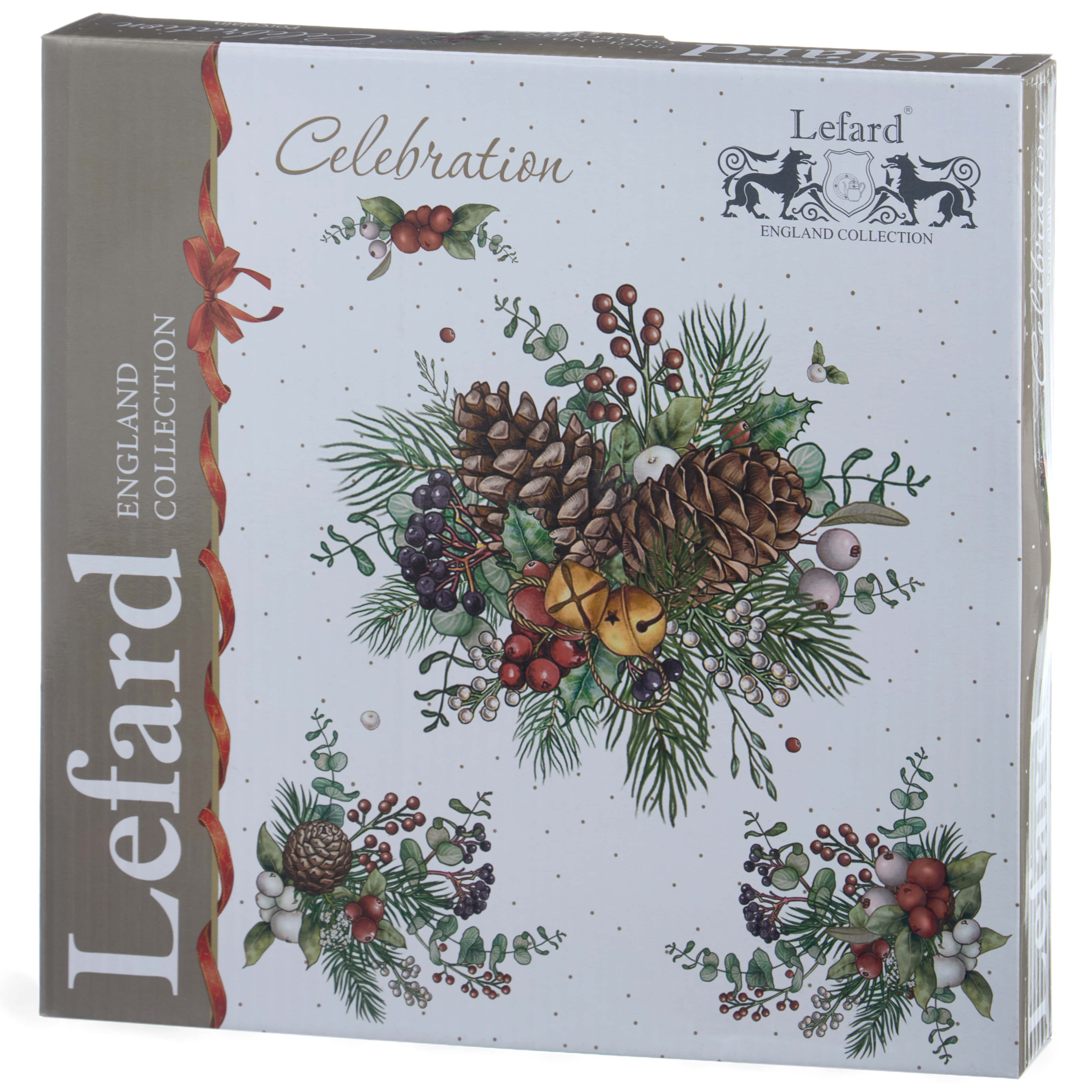 НАБОР ТАРЕЛОК ОБЕДЕННЫХ LEFARD, CELEBRATION, 2 ШТ. 26, 5 СМ, КОР=12НАБ.