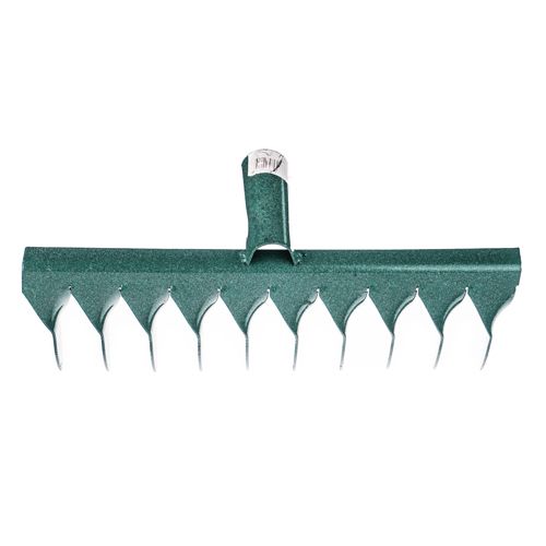 Грабли витые 10 зубьев углеродистая сталь без черенка толщина металла 2 мм SPETSTEXNIK, 10/10