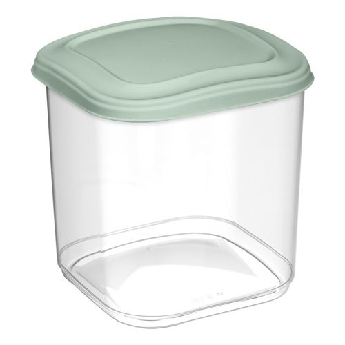 Емкость для сыпучих продуктов 1.8 л Homver 223153617/03, светло-зеленая