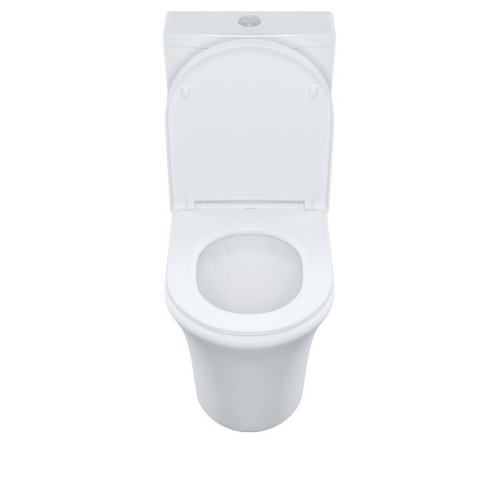 Унитаз-компакт безободковый IDDIS STNRDSEi24, Stone, прям. вып, сиденье дюропласт., микролифт2-кн арм