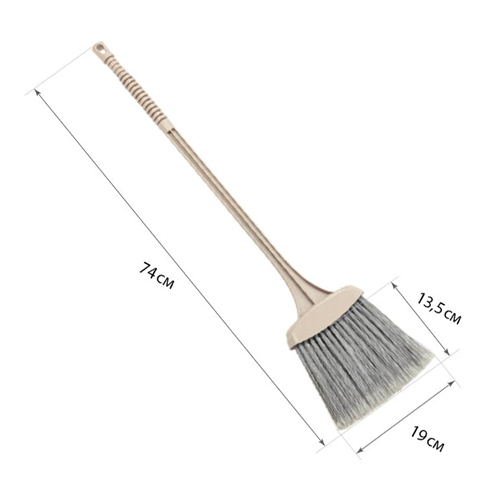 Щетка для уборки мусора IDEA ВЕНИК М 5110, капучино