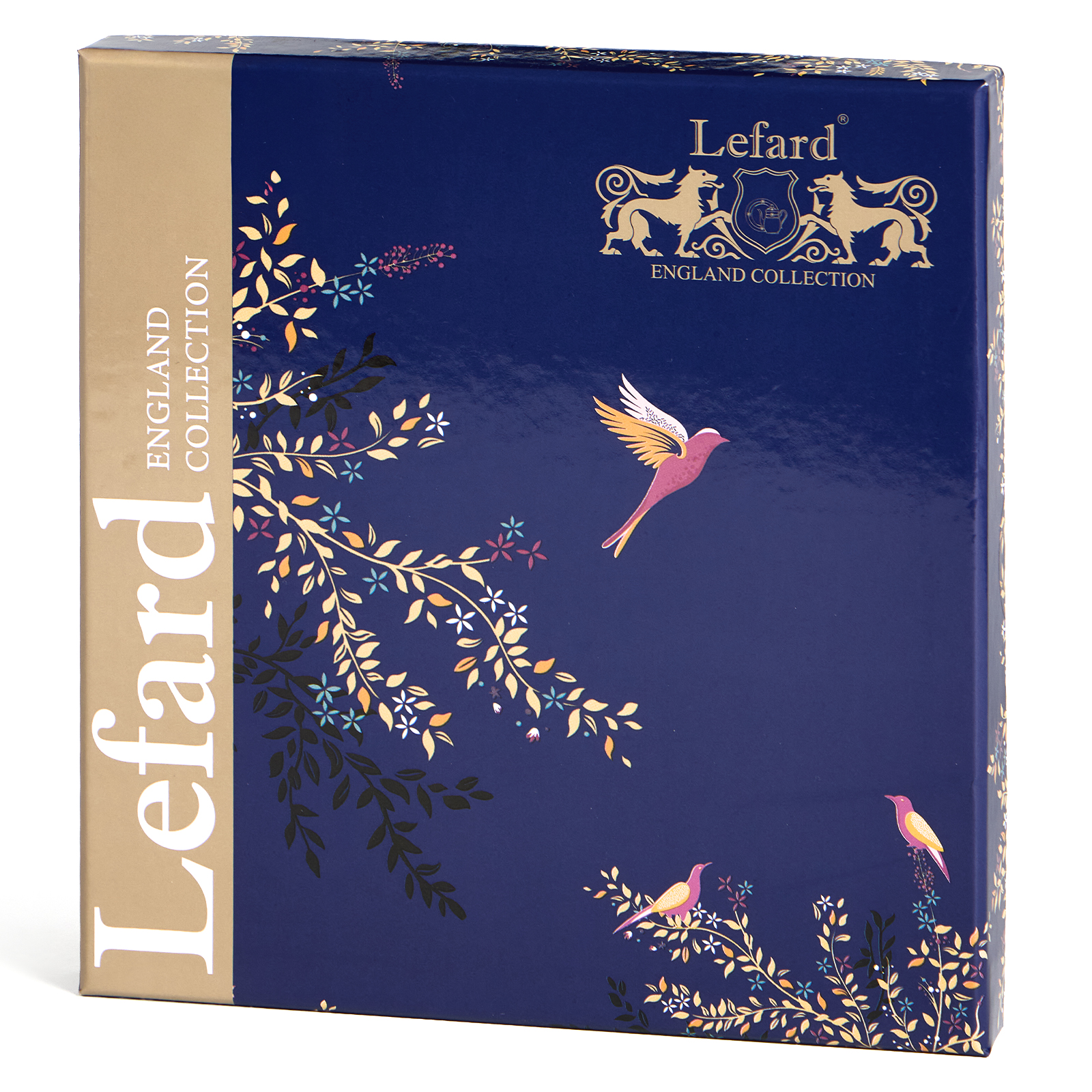 НАБОР ЛОЖЕК ЧАЙНЫХ LEFARD, GOLDEN BIRDS, 4 ШТ., КОР=36НАБ.