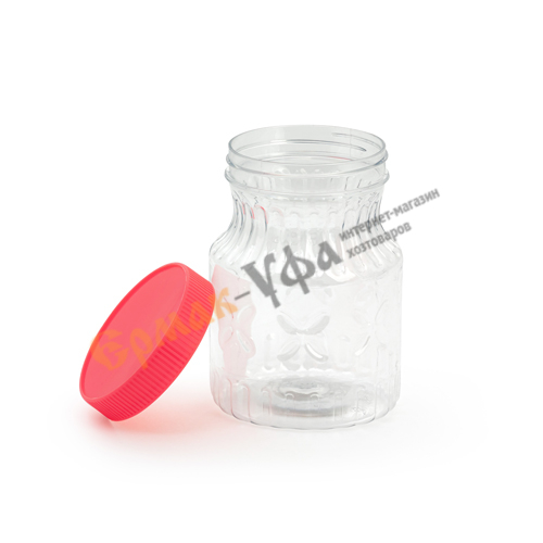 Банка пластм 0,7л Медовая , Альтернатива, м966, 21/21