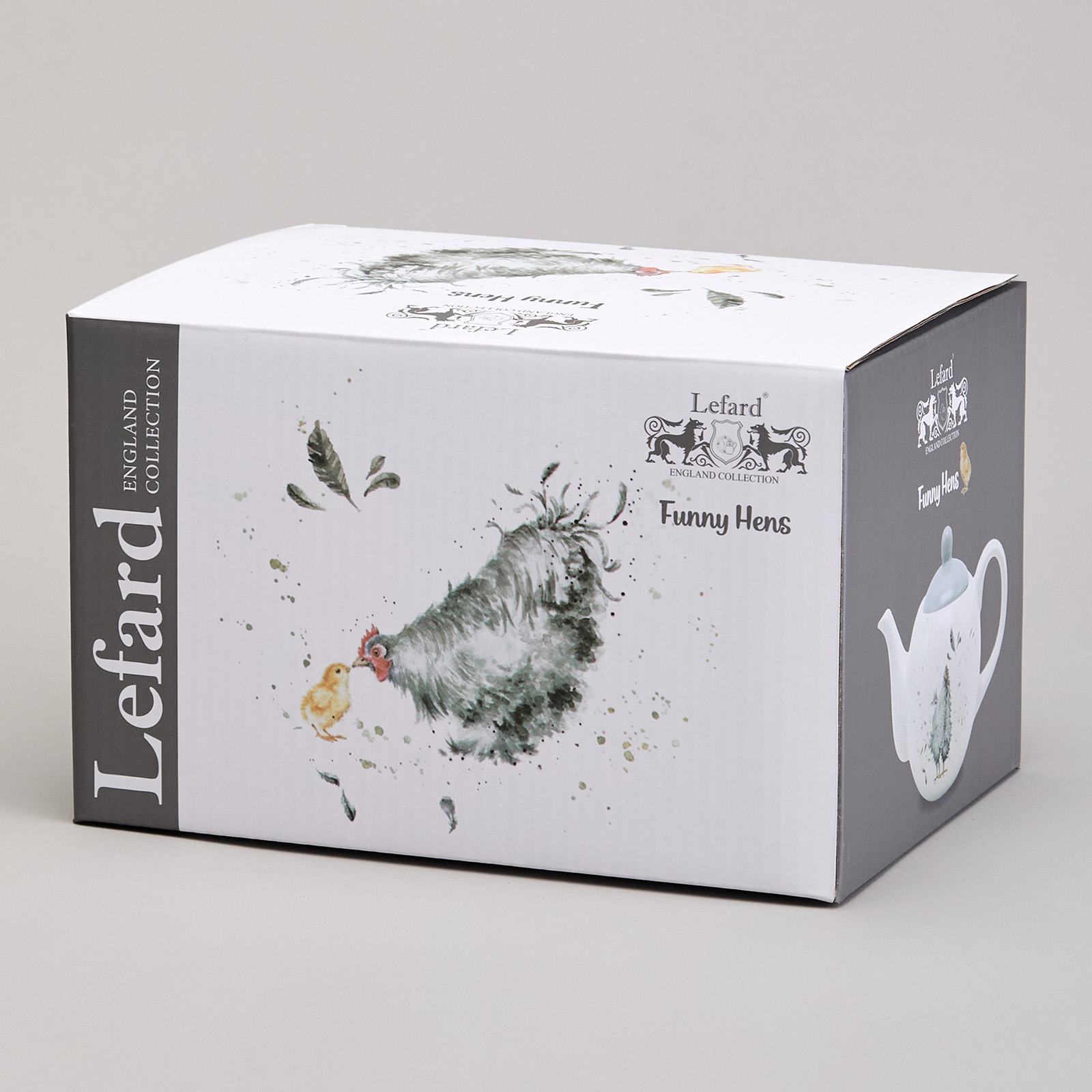 ЧАЙНИК LEFARD, FUNNY HENS, 22, 5*13, 5*14 СМ 900 МЛ, КОР=12ШТ.