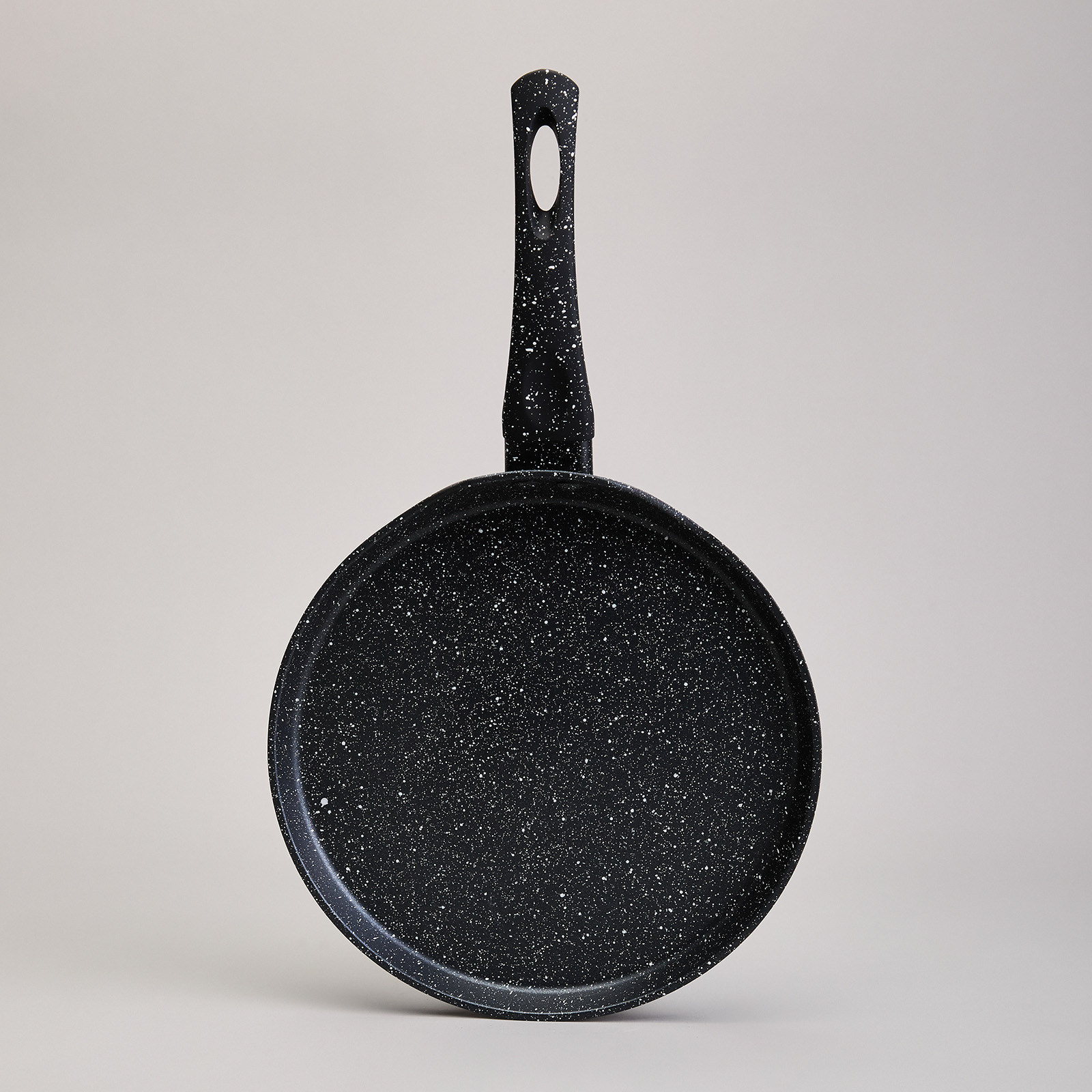 СКОВОРОДА БЛИННАЯ AGNESS С АНТИПРИГАРНЫМ ПОКРЫТИЕМ, BLACK MARBLE,  22Х2СМ, ИНДУКЦИОННОЕ ДНО