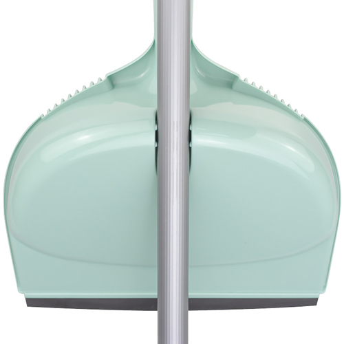 Щетка-сметка, совок с резинкой IDEA ДУЭТ М 5176, морская волна