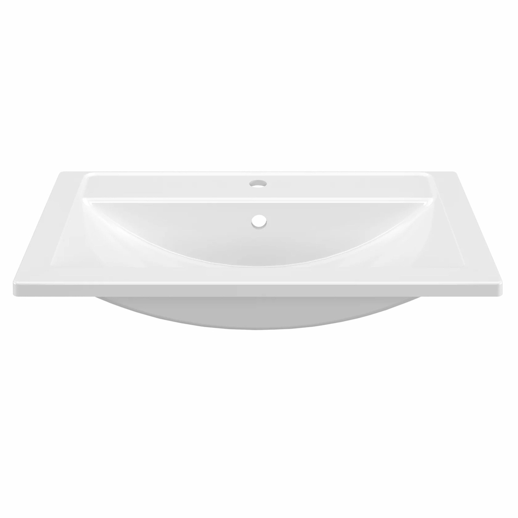 Раковина накладная, МАРГО-80, белый, MIXLINE