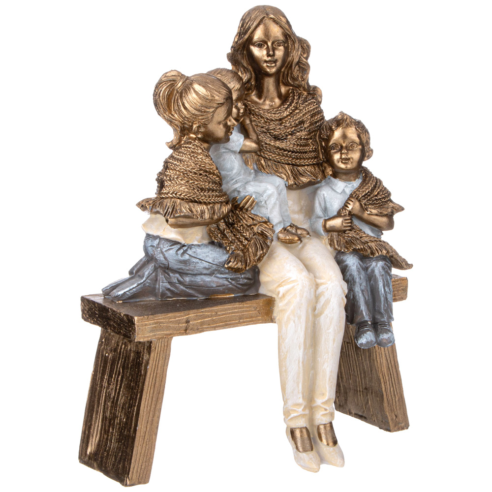 СТАТУЭТКА, МАМА С ДЕТЬМИ, 14, 5Х9Х18 СМ