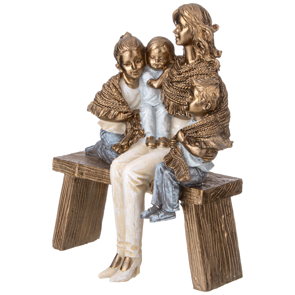 СТАТУЭТКА, МАМА С ДЕТЬМИ, 14, 5Х9Х18 СМ