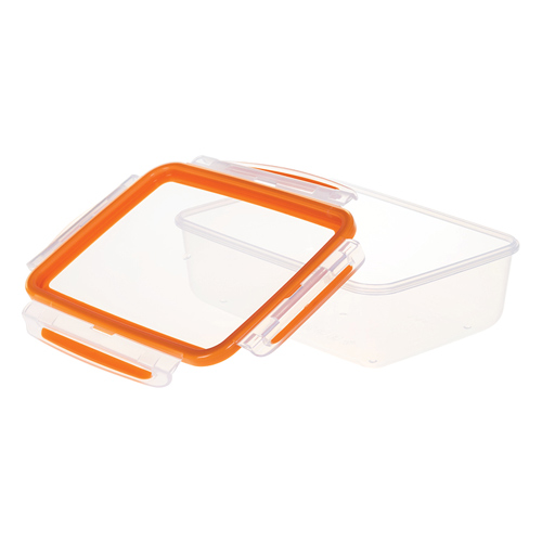 Ёмкость для продуктов 1.4 л IDEA РИЧ М 1389, герметичная, оранжевая