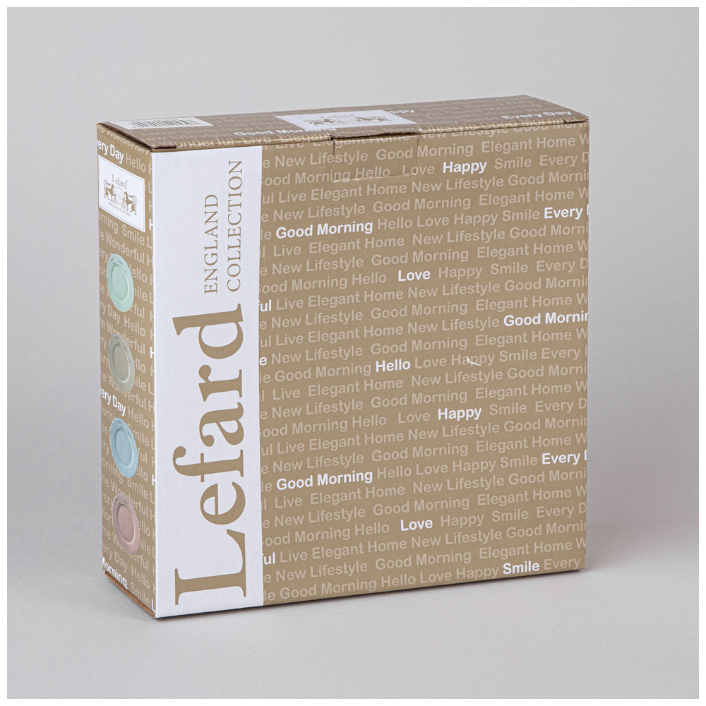 НАБОР ТАРЕЛОК LEFARD, GOOD MORNING, 4 ШТ. 20 СМ МИКС ЦВЕТОВ, КОР=12НАБ.