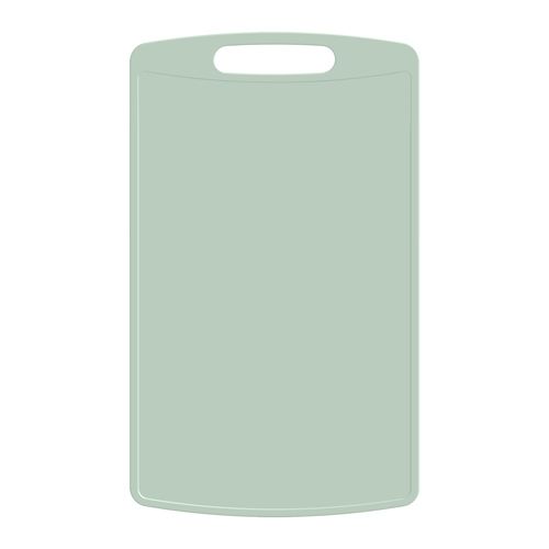 Доска разделочная Homver Bergamo 223153017/03, прямоугольная 335*220*4 мм с декором Сад пионов, светло-зеленая