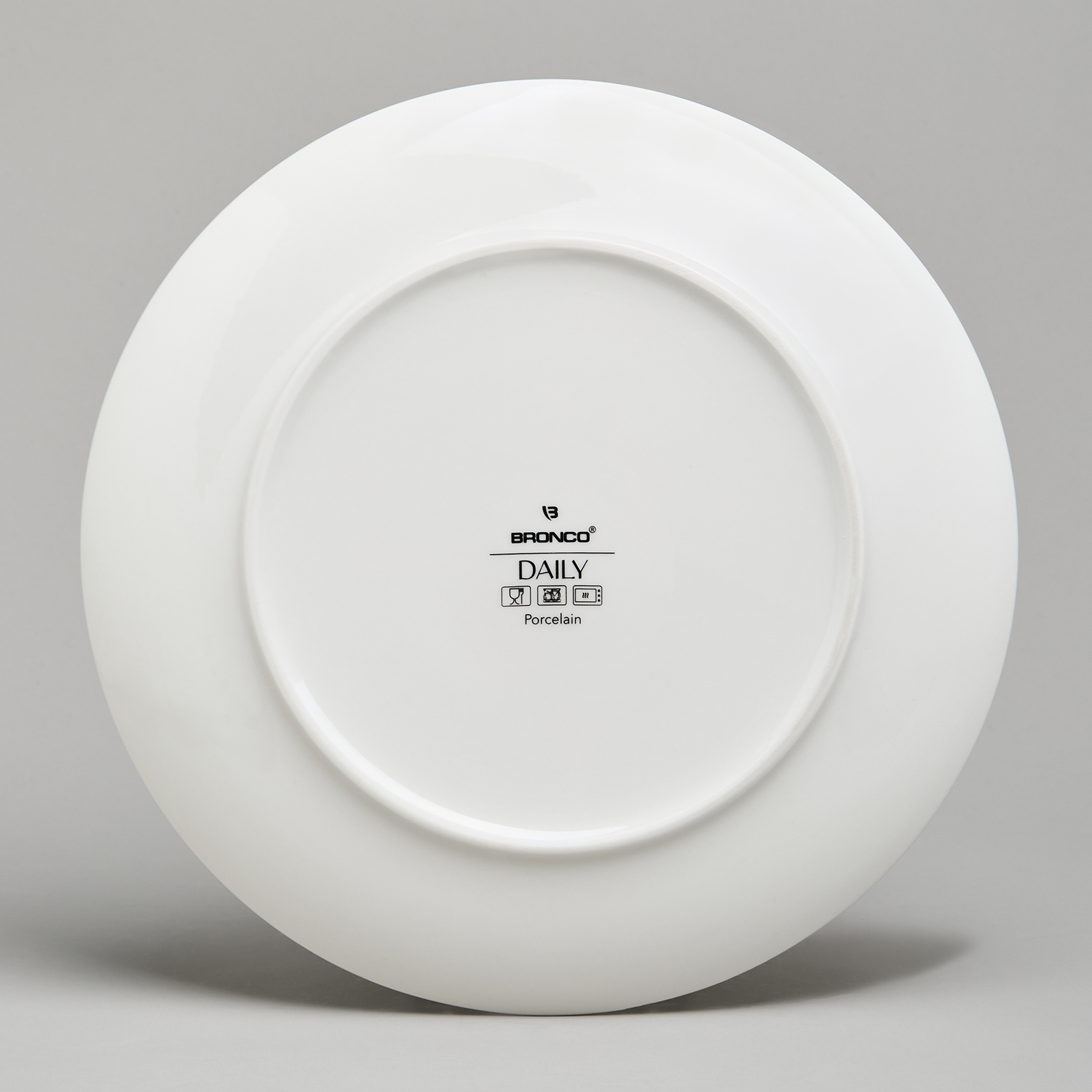 НАБОР ОБЕДЕННЫЙ BRONCO, DAILY, НА 4 ПЕРСОНЫ 12 ПРЕДМЕТОВ СЕРЫЙ