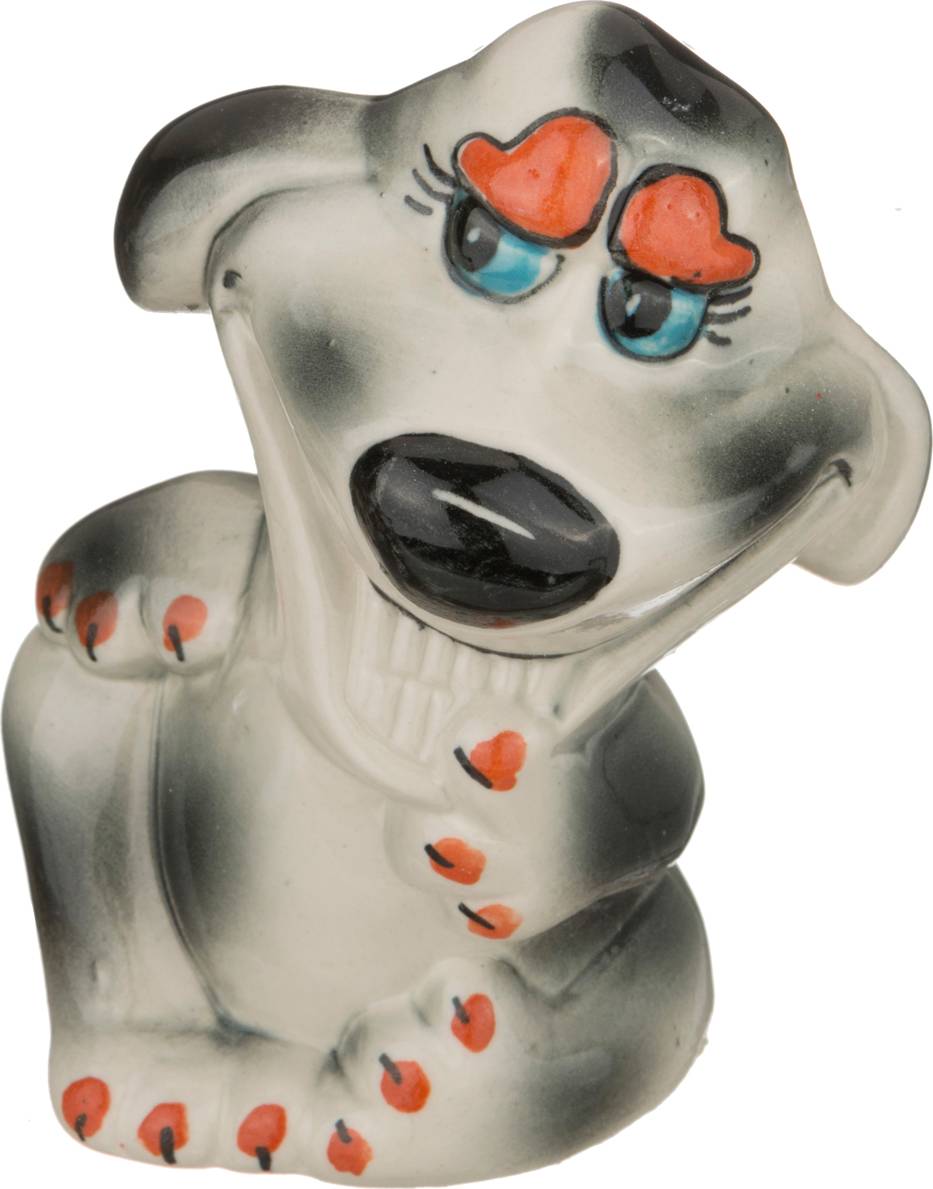 ФИГУРКА, СОБАКА №2, 7*7*14 СМ. БЕЗ УПАКОВКИ, КОР=70ШТ.