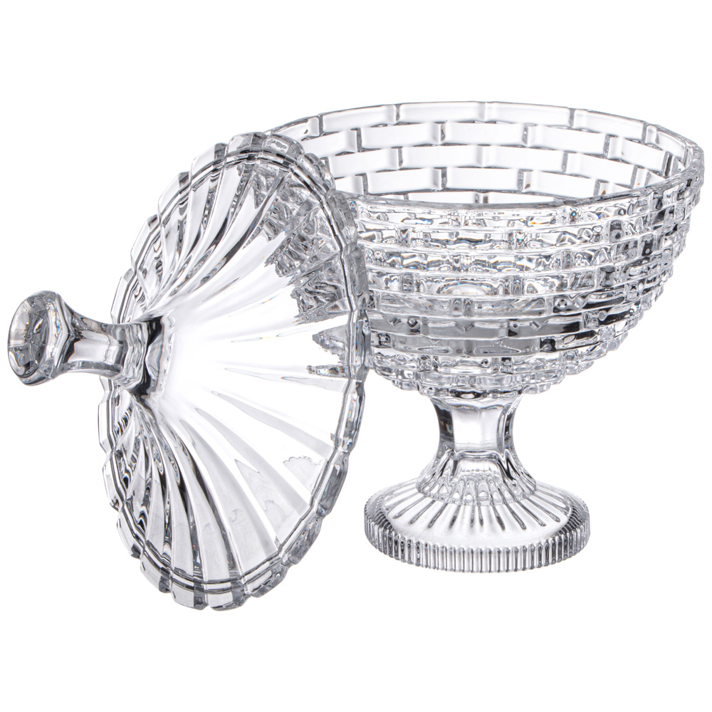 БЛЮДО С КРЫШКОЙ НА НОЖКЕ, SAPHIR, 17, 8Х25, 3 СМ