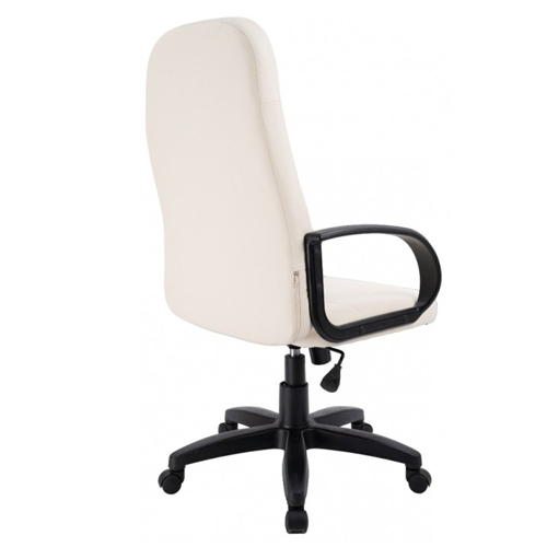 Кресло офисное, компьютерное TRON V1 экокожа Prestige, 68х52х51.5 см, слоновая кость