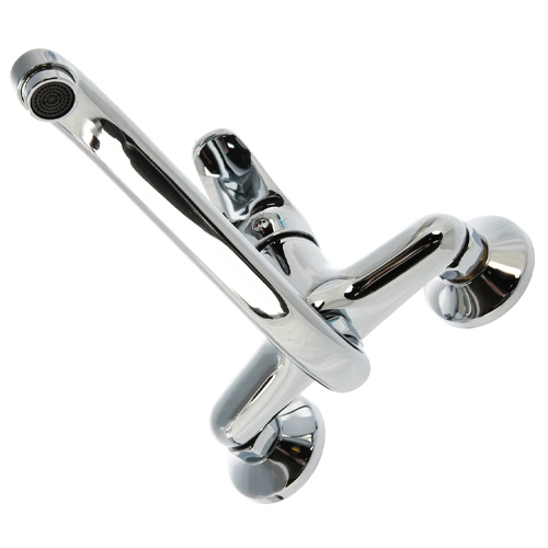 Смеситель для кухни LEDEME 4614-B шар пристенн. /F4614-В/настенный излив 250 мм, карт. 35мм. , 1/10