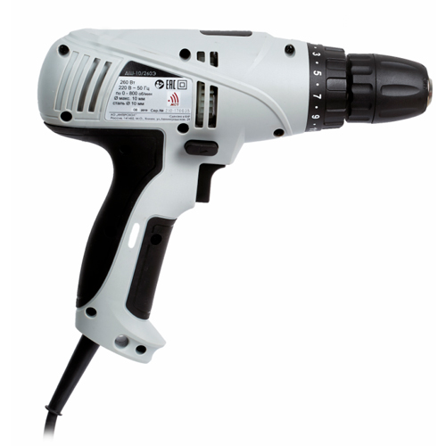 Дрель-шуруповерт ДШ-10/260 Э, Интерскол