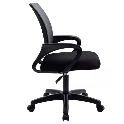 Кресло офисное, компьютерное TRON А1 сетка Standard, хром, серый-черный