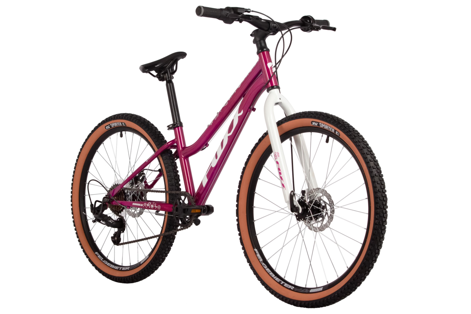 Велосипед FOXX 24, LATINA JR розовый, сталь, размер 12,