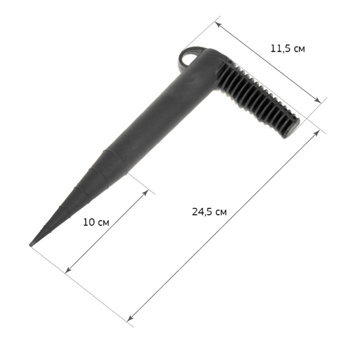 Набор инструментов для сада IDEA М 2159, черный