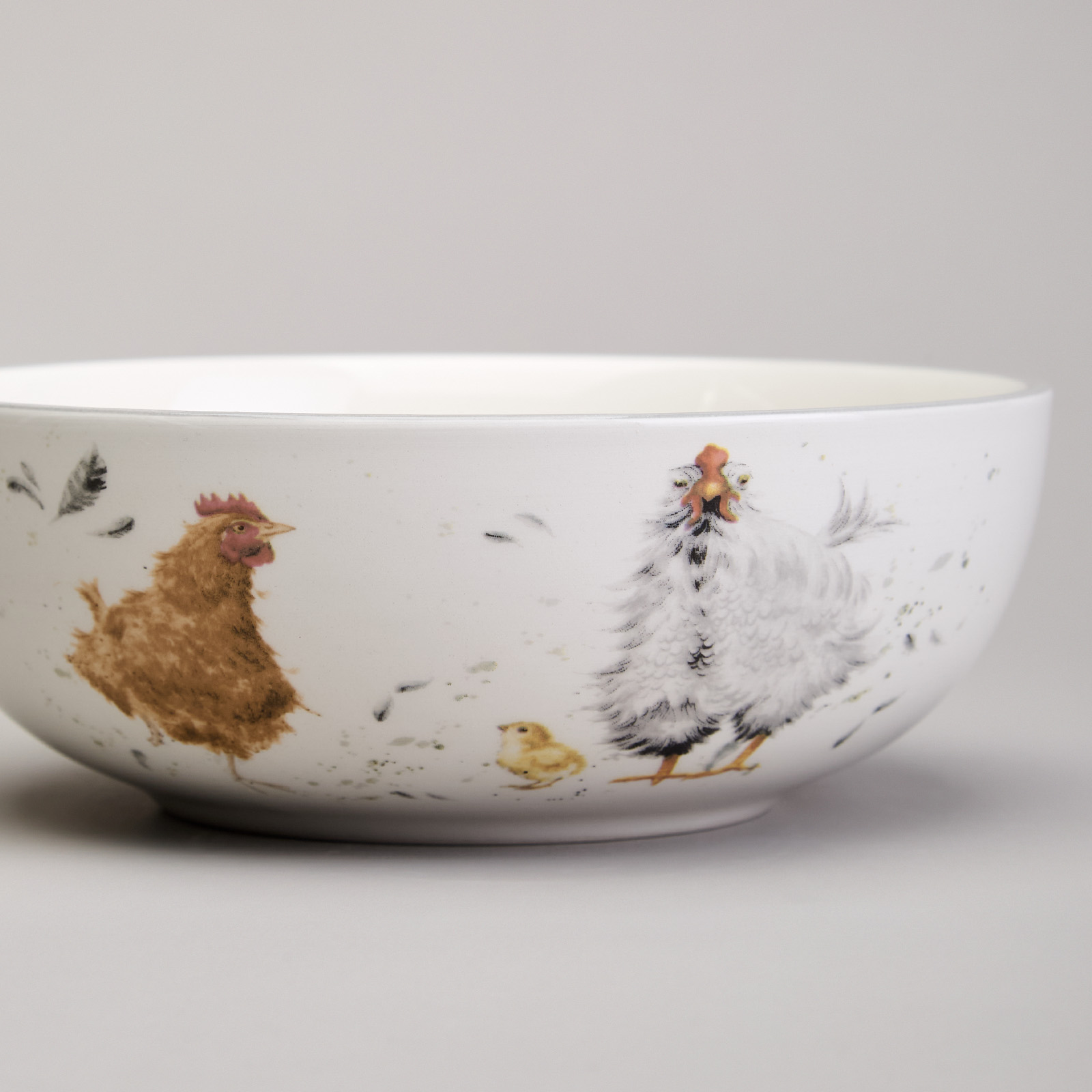 САЛАТНИК LEFARD, FUNNY HENS, 16, 5*6 СМ 650 МЛ, КОР=24ШТ.