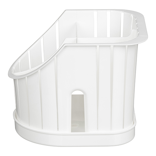 Сушилка для столовых приборов Verona 160х142х128 мм, 4х-секционная, белая