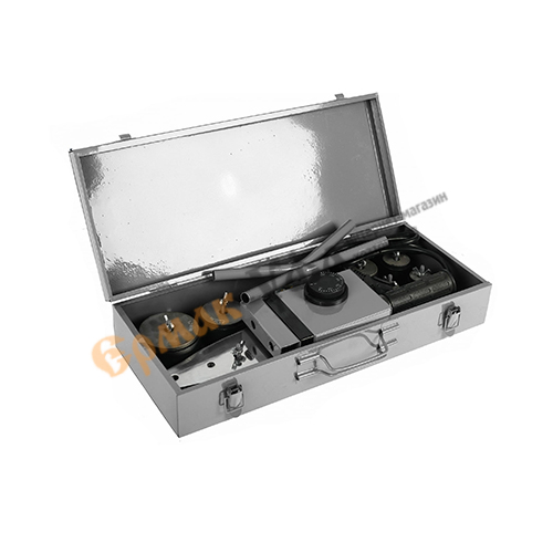 ППРС Сварочное оборудование для пластиковых труб ПОБЕДА ПТ-2435, 2435Вт, 2 мощных нагревательных элемента, 6 насадок, металлический кейс, 1/3