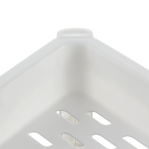 Этажерка треугольная IDEA М 2707, 4 секции, белая