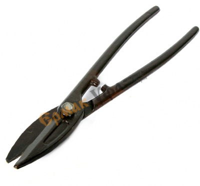 Ножницы по металлу 250мм прямореж Н-30-1 №1, рез. 6см, металличесике Россия, строго по 2 шт, 2/50