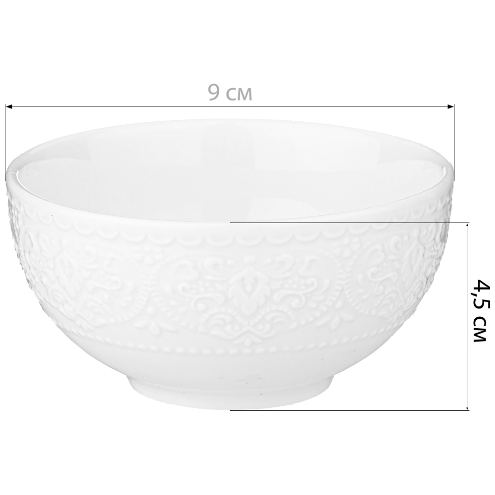 РОЗЕТКА LEFARD, SOPHISTICATION, 9*4, 5 СМ, КОР=96ШТ.