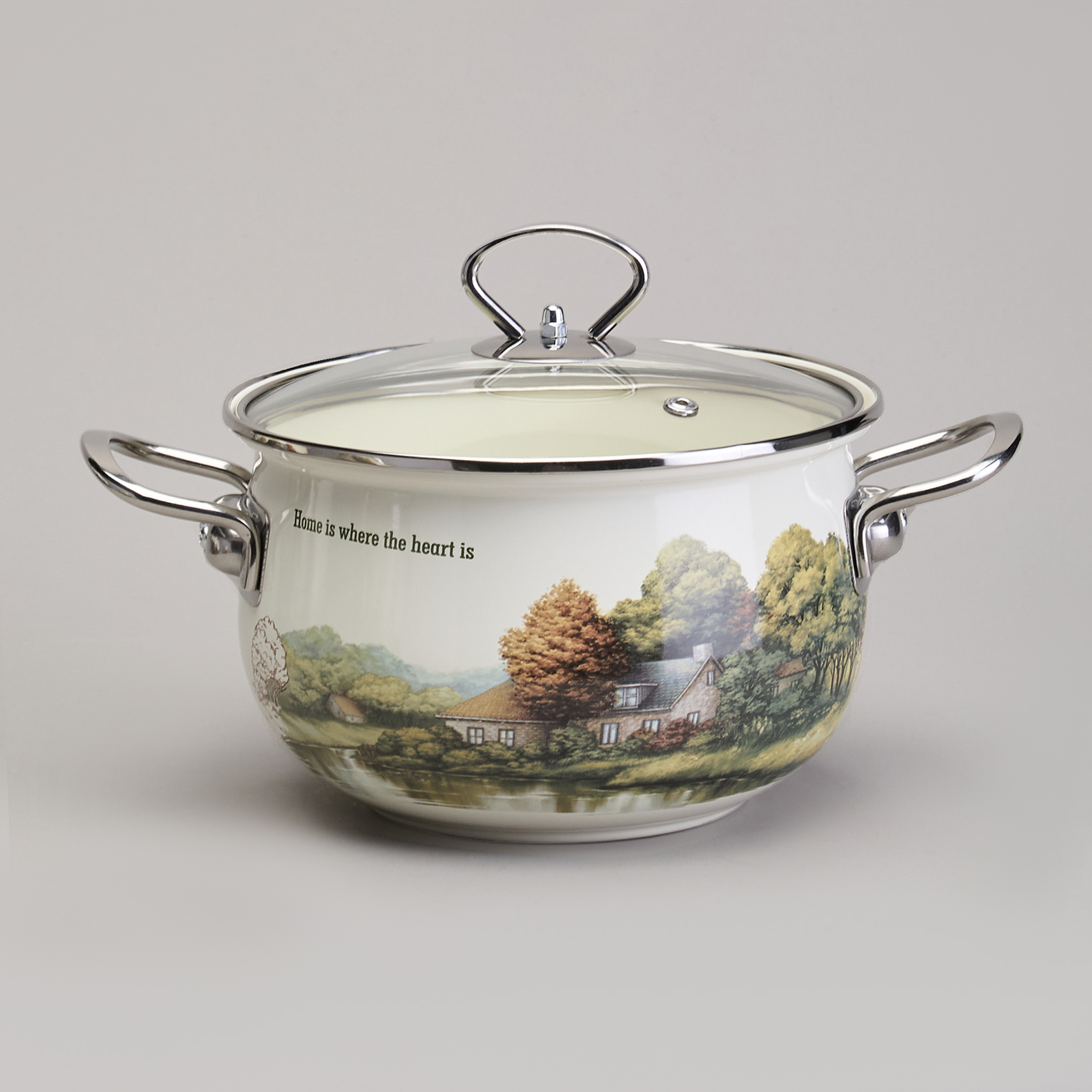 НАБОР КАСТРЮЛЬ ЭМАЛИРОВАННЫЙ, СЕРИЯ, FAMILY HOUSE, 6ПР. 2, 0/2, 8/3, 8Л ДИА.18/20/22СМ