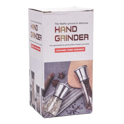 Мельница для специй стекло, пластик 13,5см, 1/80