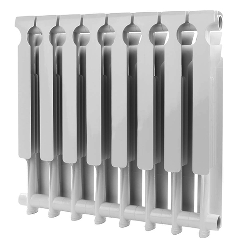 Радиатор алюминиевый ROMMER Optima 500/80/ 8 секций 135 Вт/сек, 0,8кг/сек, 1/1