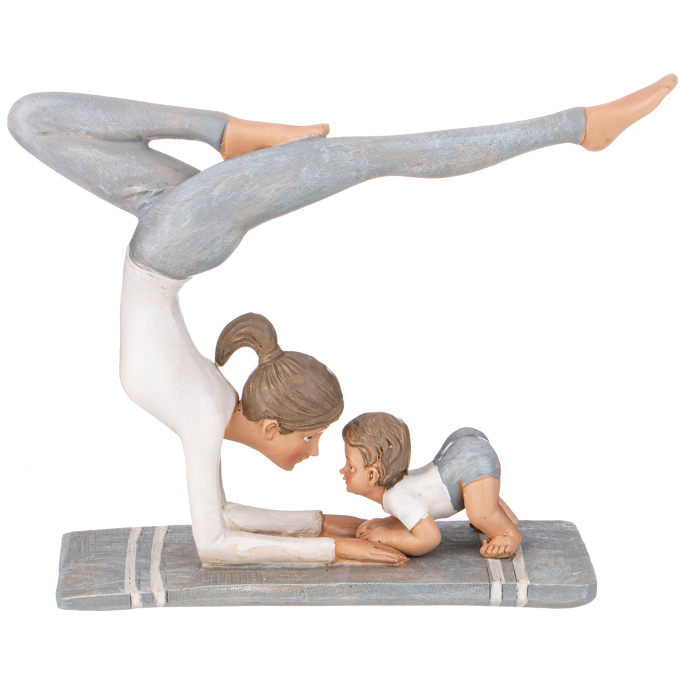 СТАТУЭТКА, ЙОГА, 18Х6Х14, 5СМ